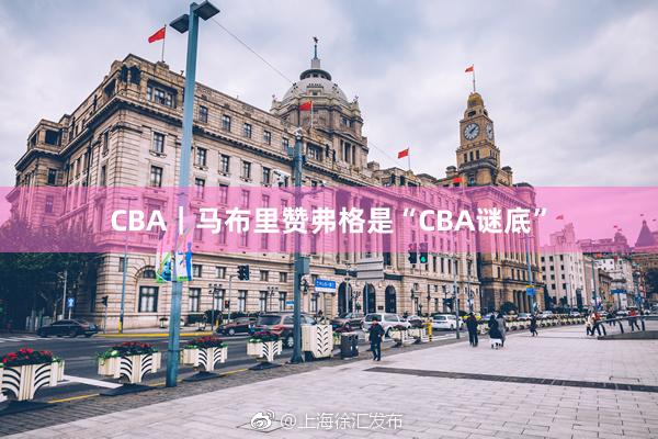 CBA｜马布里赞弗格是“CBA谜底”